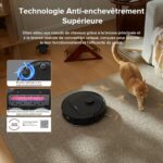 Roborock QV 35A, robot aspirateur laveur avec station bien automatise