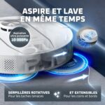Rowenta X-PLORER Serie 580 Max, robot aspirateur laveur avec station