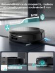 Lefant M5Pro, robot aspirateur laveur avec station centré sur le lavage