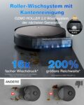ECOVACS DEEBOT X11 Pro, robot aspirateur laveur pour grande surface