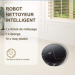 Générique Ultra-Fin robot aspirateur laveur discret pour petits espaces