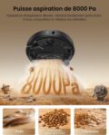Proscenic Q8 Max+ robot aspirateur laveur avec station pour simplifier le ménage