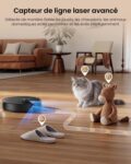 Proscenic Q8 Max+ robot aspirateur laveur avec station pour simplifier le ménage