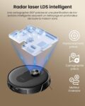 Proscenic Q8 Max+ robot aspirateur laveur avec station pour simplifier le ménage