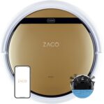 ZACO V5x, robot aspirateur laveur compact et pratique au quotidien
