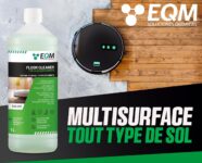 EQM ECO-217 pour robot aspirateur laveur, un nettoyant bien adapte