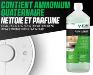 EQM ECO-217 pour robot aspirateur laveur, un nettoyant bien adapte