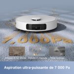 Mova E30 Ultra, robot aspirateur laveur avec station tres autonome