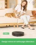 Vactidy T7, robot aspirateur laveur silencieux pour l&rsquo;entretien courant