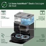 iRobot Roomba Plus 405, robot aspirateur laveur avec station bien pense