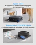 ECOVACS T80S Omni, robot aspirateur laveur avec station bien pense