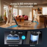 Roborock F25 XT robot aspirateur laveur a eau chaude pour sols durs