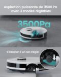 Lefant M1, robot aspirateur laveur LiDAR pour un nettoyage bien cadencé
