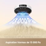 Dreame L10s Pro Gen 3, robot aspirateur laveur a l’aise sur tapis