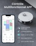 Lefant M1, robot aspirateur laveur LiDAR pour un nettoyage bien cadencé