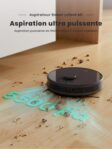 Lefant M1 robot aspirateur laveur, pertinent pour tapis et poils animaux