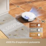 Mova M1, robot aspirateur laveur compact pour sols durs et tapis