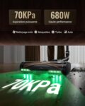 Proscenic P20 One Pass, robot aspirateur laveur pour les sols mixtes