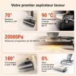 Roborock F25 GT, robot aspirateur laveur axe sur le lavage automatise